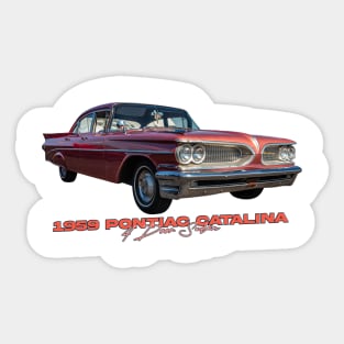 1959 Pontiac Catalina 4 Door Sedan Sticker